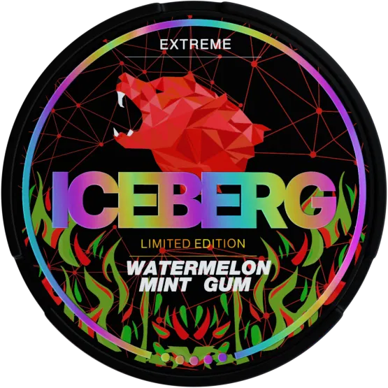 ICEBERG Watermelon Mint Gum Extreme