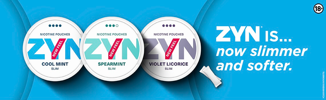 Zyn nicotine pouches banner