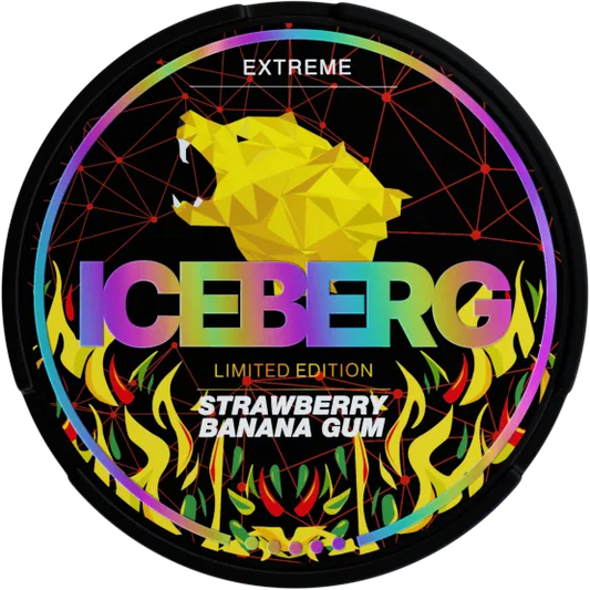 ICEBERG Strawberry Banana Gum Extreme