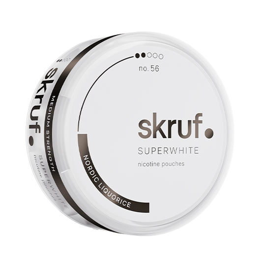 Skruf Superwhite No.56 Nordic Liquorice