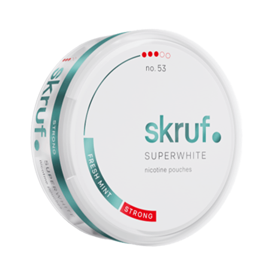 Skruf Superwhite No.53 Fresh Mint Strong