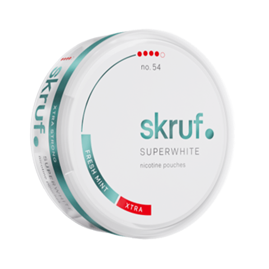 Skruf Superwhite No.54 Fresh Mint Xtra Strong