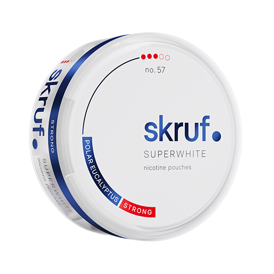 Skruf Superwhite No.57 Polar Eucalyptus Strong