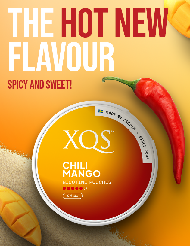 Xqs chili mango snus nicotine pouches